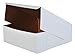 Southern Champion Tray 0991 Premium Clay Coated Kraft Paperboard White Non-Window Lock Corner Bakery Box, 14