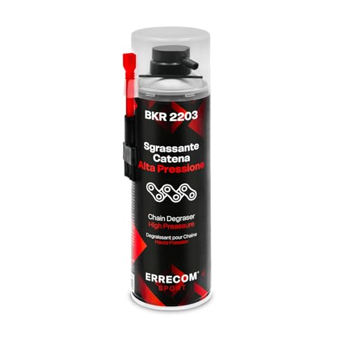 ERRECOM BKR 2203 High Pressure Motorbike Chain Cleaner Spray, Fast Drying, 500 mL Aerosol Can