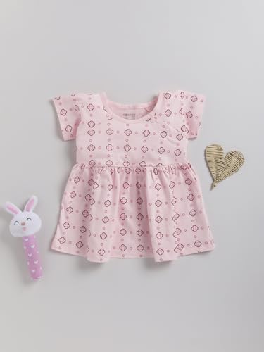Peek A Boo by Rupa Baby Girls' Gift Set, Perfect for Baby Shower Clothing Set, 100% Cotton, Ultra Soft, Breathable 3