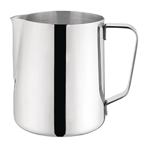 Olympia Stainless Steel Milk/Water Jug Mirror Finish, 910ml 32oz