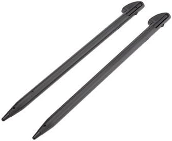 Life Favor Plastic Stylus Pen for 3DS LL/3DS XL (2 PCS,Black)