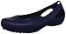 Crocs Women's Kadee Black/Black Ankle-High Rubber Ballet Flat - 11M