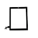 Teseko Digitizer Touch Screen Replacement for Ipad 2 Black-Includes Home Button and Camera Holder with tools kit
