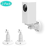 Wyze Cam Pan Wall Mount, Mrount Adjustable Indoor 360 Degree Swivel Ceiling Mount Bracket for Wyze Cam Pan 1080P, 2 Pack