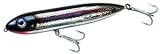 Heddon Saltwater One Knocker Spook Fishing Lure, Bone/Silver