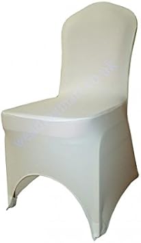 50 Housse Pour Chaise Ivoire Mariage Banquet Anniversaire Fete
