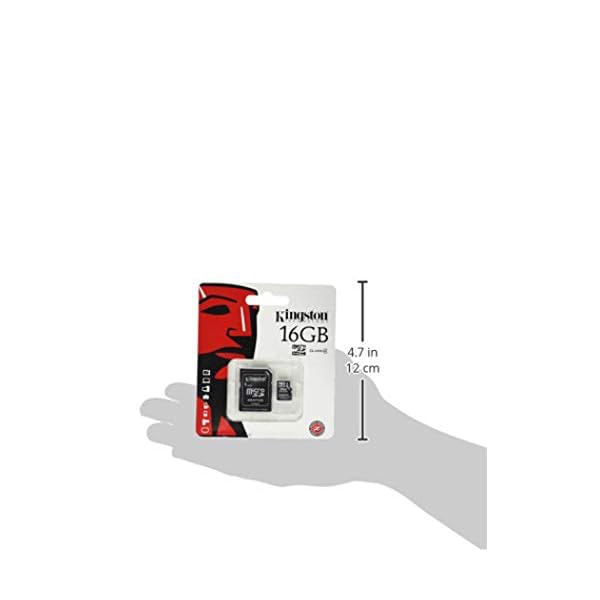 Kingston SDC4/16GB Micro SDHC 16GB bis zu 4MB/s Klasse 4 Speicherkarte (inkl. microSD zu SD Adapter,) – Bild 6