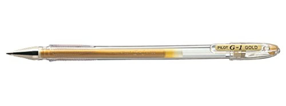 Pilot G107 Gel Rollerball 0.7 mm Tip (Box of 12) - Gold