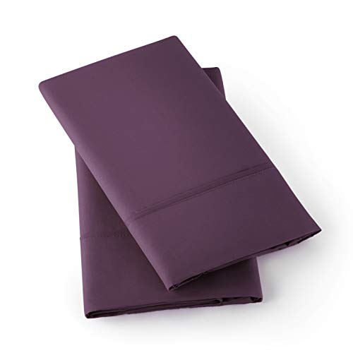 image for HC COLLECTION 1500 Thread Count Egyptian Quality 2pc Set of Pillow Cas