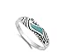 CHOOSE YOUR COLOR Sterling Silver Swirl Ring