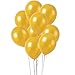 12 Inches Gold Color Latex Balloons Party Decoration Accessories & Party Favors(Pack of 100)