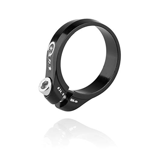 EASTERN POWER Seatpost Clamp, Bicycle 34.9mm Ultra-Light Seat Clamp, Anodized CNC Black Seat Post Clamp, Aluminum Alloy Seat Tube Lock Collar - Thumbnail 3