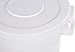 Carlisle FoodService Products 34102002 Bronco Round Waste Container Only, 20 Gallon, White