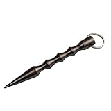 FuzzyGreen Survive Keychain, Premium Aluminum Alloy Portable Pressure Self Defense Tool Keychain Stick Keyring with Pressure Tip for Safety Women Ladies Defence and Girls