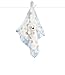 Little Giraffe L Blanky Crib Toy, Blue