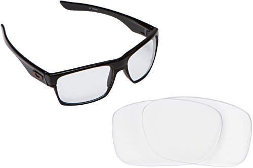 New SEEK OPTICS Replacement Lenses Oakley TWOFACE - Clear