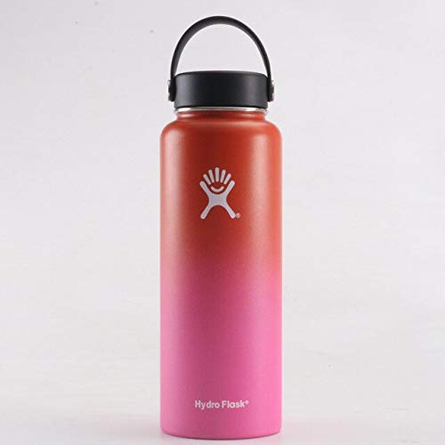 red hydro flask water bottle