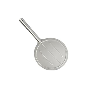 FALCI 249964-90 Ronde Pizza Paddle, Roestvrij Staal, Diameter 19 cm