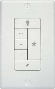 Hunter 99120 Universal Ceiling Fan/Light Wall Mount ... replacement ceiling fan switch wiring 