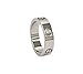 Luxury Shine Celebrity Love Silver Gold-Plated Band Ring for Women (6)
