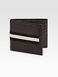 Bally Men's Tollen Bifold Wallet, Black, One Size