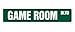 Game Room Street Sign Pinball Foosball Air Hockey Pool | Indoor/Outdoor | 18