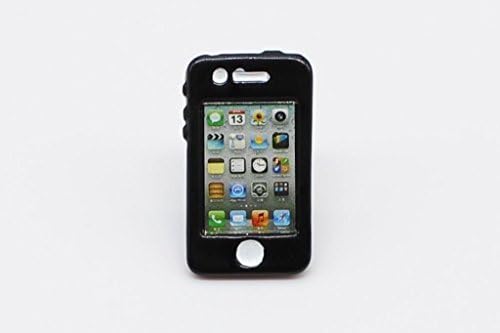 1:12 Dollhouse Miniature, Appliance &amp; Tool, Black Smartphone
