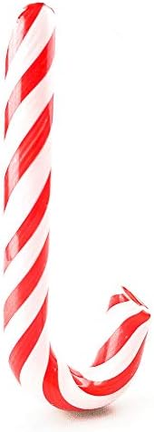 SPMI 5.5 Inch Long Pipe,Handmade Unique Stained Glass Art Collection Very Great Magic Red-White