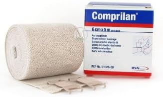 Jobst Comprilan Short Stretch Compression Bandage, 6cm x 5m Stretched, Latex Free Bandage by Comprilan
