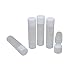 Lip Balm Containers, Chap Stick Tubes, Lip Gloss, Empty, 12 Pack, 3/16 Oz, 5.5 ml, Natural & Translucent, Clear, BPA Free Plastic