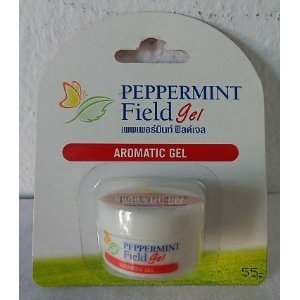 Thai Aromatic Gel Peppermint Field Spa Aroma Aromatic 4 G. Pack 12