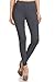 Leggings Depot Ultra Soft Basic Solid Plain Best SELLER Leggings Pants (Plus Size (Size 12-24), Charcoal Grey)