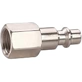 Speedaire, 30E696, Coupler Plug, (F)NPT, 1/4, Steel