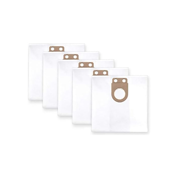 5X Filter dust Bags for Metabo ASR 25 