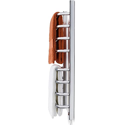 Toalheiro Térmico 220v para 2 Toalhas Fio Lado Direito Cromado
