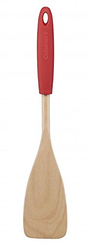 Cuisinart CTG-SBEW-STR Silicone Beachwood Solid Turner, Red