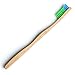 Woo Bamboo Standard Toothbrush with Soft Bristles - Family Four Pack