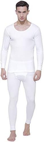 BODYCARE Off White Solid Men Thermal Lower