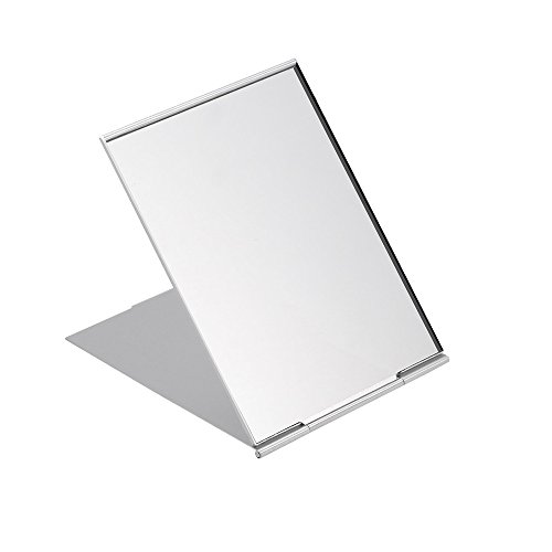 BinaryABC Travel Mirror,Portable Folding Mirror,Makeup Mirror,Pocket Compact Mirror,Shower