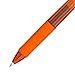 Pentel EnerGel-X Retractable Liquid Gel Pen (0.7mm) Metal Tip, Orange Ink, Box of 12 (BL107-F)