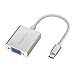 LENTION USB C to VGA Adapter, Type C to VGA Cable Converter Compatible MacBook Pro 13/15/16 (Thunderbolt 3 Port), 2018 2019 MacBook Air & iPad Pro, Samsung, More (Silver) primary