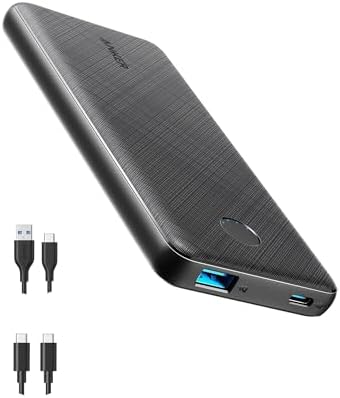 Anker Power Bank, USB-C Portable Charger 10000mAh with 20W Power