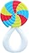 Little Toader - Baby Teether Toys – Appe-TEETHERS LOL! Sucker and Ice Cream U Scream combo pack candy teether - For Teething Infants and Toddlers (newborn and 3+ Month)