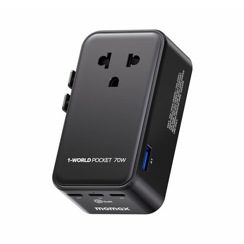 MOMAX 70W GaN Travel Adapter