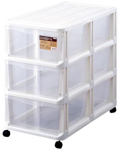 天馬 たくさん収納できる衣装ケース ホワイトの商品画像