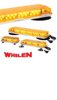 Whelen Engineering Century Series Super-LED Mini Lightbar, 11" MAGNETIC MOUNT - Amber
