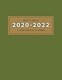 2020~20223 YEAR MONTHLY PLANNER: 36 Months Yearly Planner & Monthly Calendar View |Very Simple Desig by 