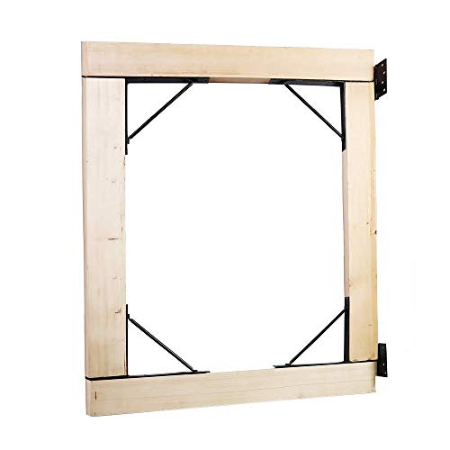 Mofeez Gate Corner Brace Bracket No Sag Kit For Shed Doors, Driveway