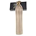 Sunny 16inch U Tip Hair Extensions Human Hair, Dark Ash Blonde to Bleach Blonde Highlight Extensions U Tip Keratin Remy Hair Extensions 1g/1s 50G