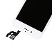 LCD Touch Screen Display Digitizer Replacement Assembly Full Set Compatible For iPhone 6 4.7 Inch Repair Tool Kit (White)